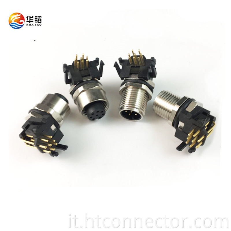 8P M12 Waterproof connector